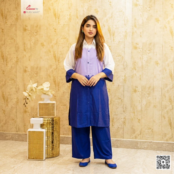 womens dress-co-ords-blue