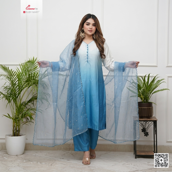 womens dress-three-sky-blue