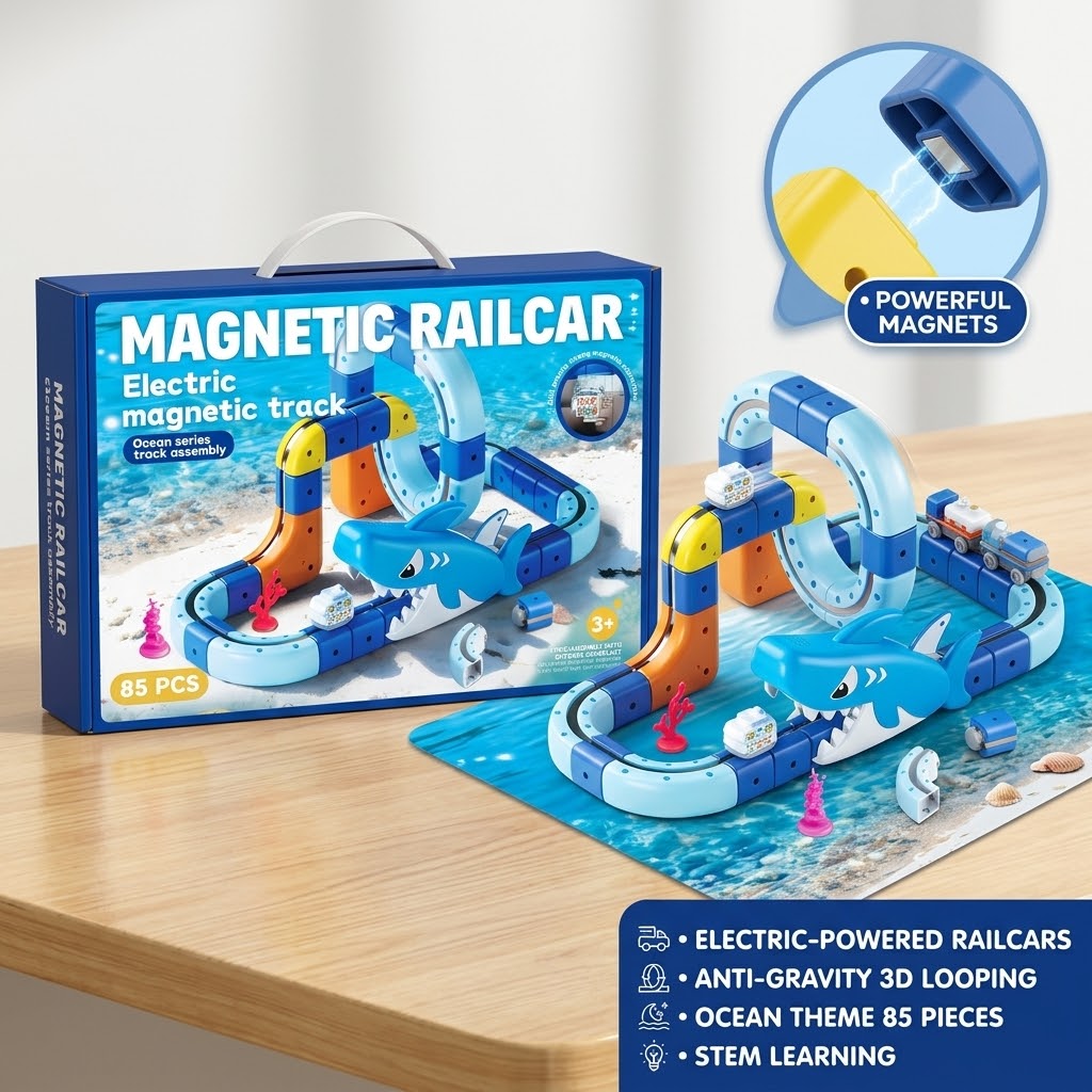 Magnetic Toy Train